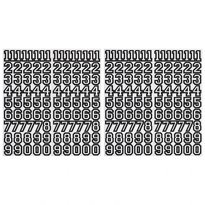 Black & White Letterman Number Stickers by Recollections™