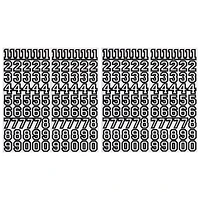 Black & White Letterman Number Stickers by Recollections™