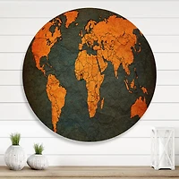 Designart - Ancient Map of The World Africa