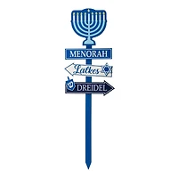 Glitzhome® 3.5ft. LED Hanukkah Yard Stake