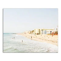 Beach People 20" x 16" Canvas Wall Art