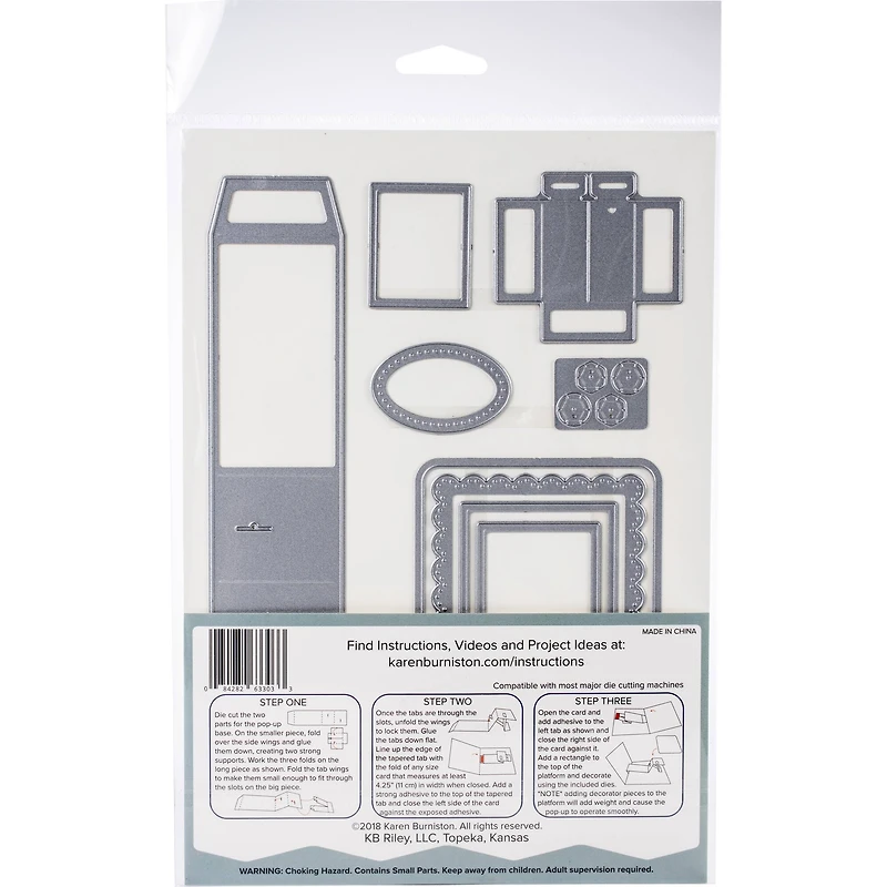 Karen Burniston Dies-Rockin' Rectangle Pop-Up