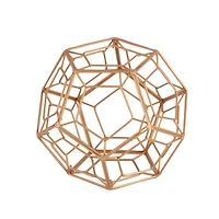 Bronze & Gold Metal Modern Orb Set