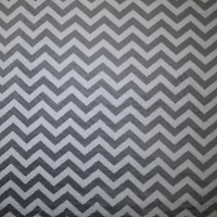 Feldman Gray Chevron Minky Fabric