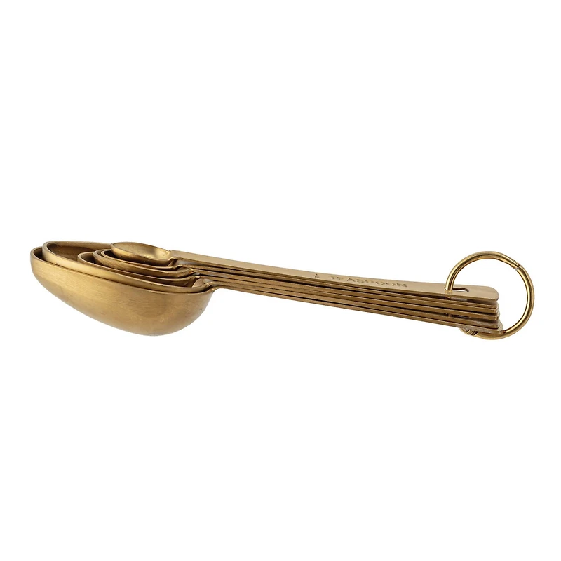 Hello Honey® Gold Stainless Steel Measuring Spoon Set