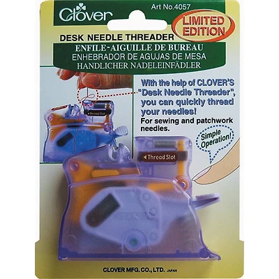 Clover Purple Desk Needle Threader