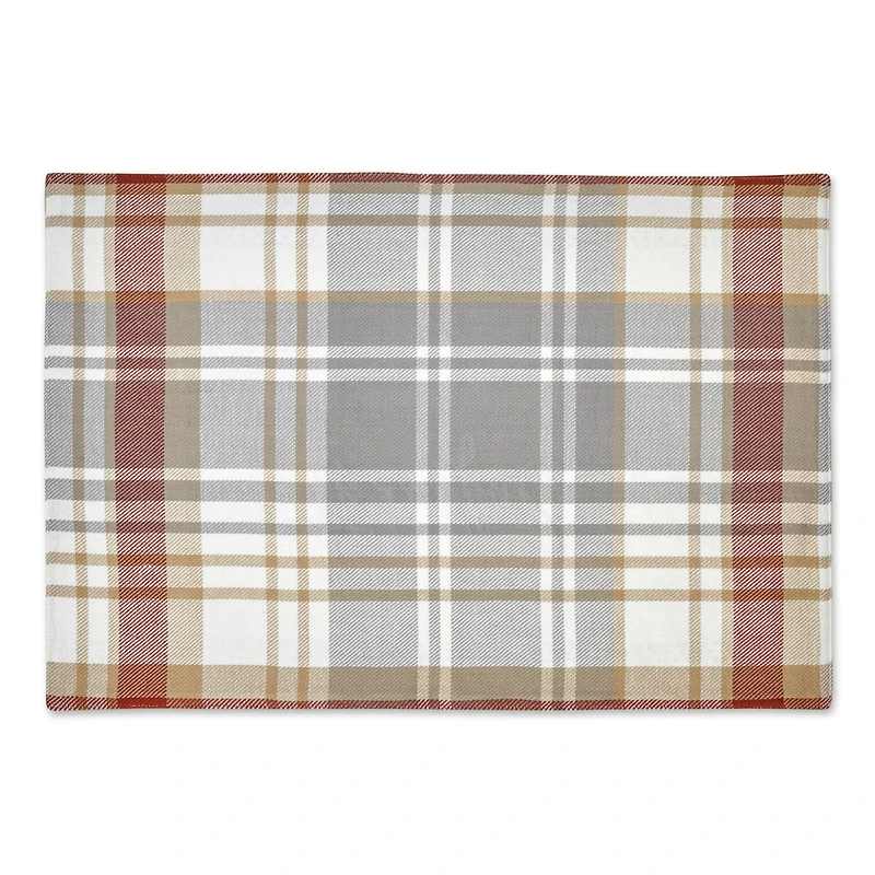 DII® Thanksgiving Autumn Fall Leaves Reversible Placemats, 4ct.