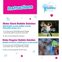 South Beach Bubbles WOWMAZING Big Bubbles Bubble Concentrate Solution