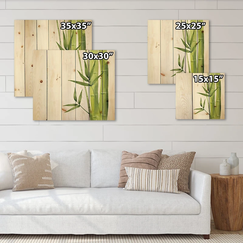 Designart - Bamboo Branches In The Forest V