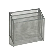 Honey Can Do Silver Mesh Vertical File Sorter