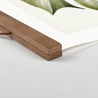 Designs Direct Monstera Deliciosa Teak Hanging Canvas