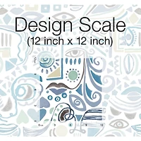 RoomMates Mod Faces Peel & Stick Wallpaper