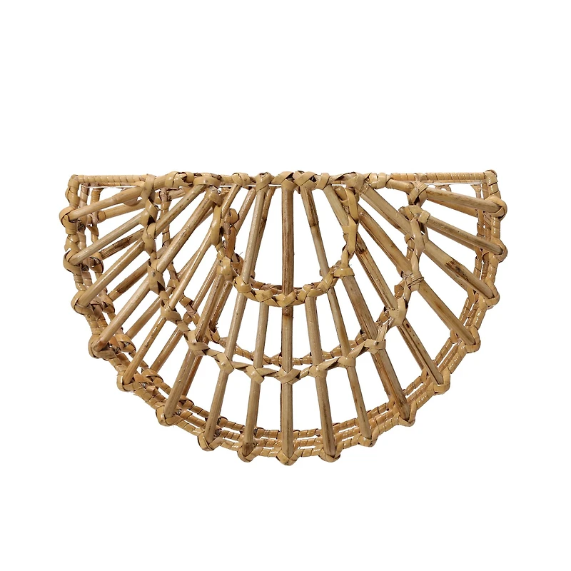 Hello Honey® Natural Mesa Woven Cane Wall Pocket