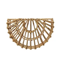 Hello Honey® Natural Mesa Woven Cane Wall Pocket