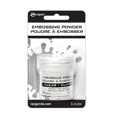 Ranger Clear Super Fine Detail Embossing Powder