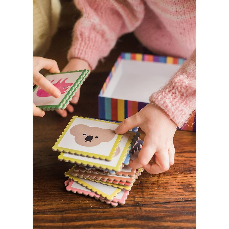eeBoo Pre-School Animal Memory & Matching Game