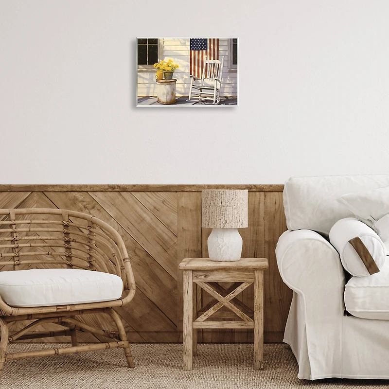 Stupell Industries Americana Deco Scene Wall Plaque Art