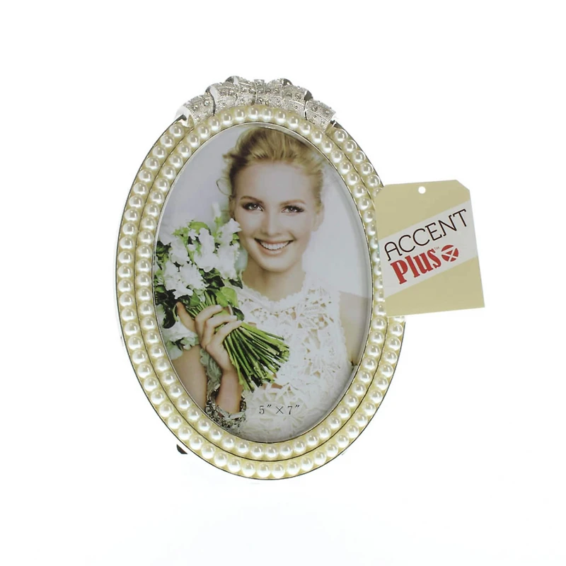 Strands of Pearl 5" x 7" Photo Frame