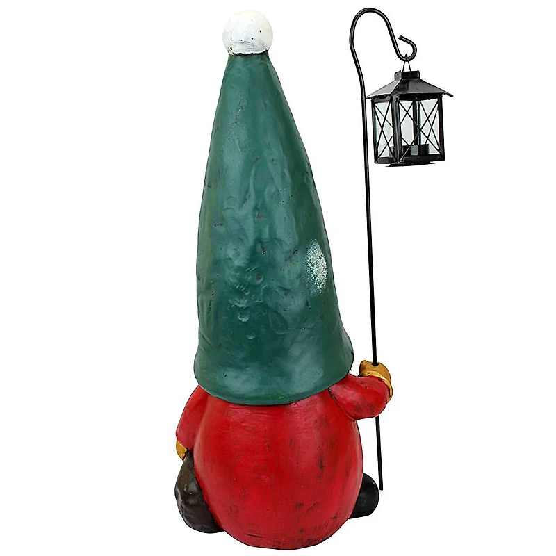 Design Toscano 21.5" Moe the North Pole Gnome Holiday Statue