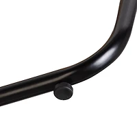 Honey Can Do Black Square Side Table