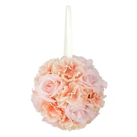 8" Blush Rose Kissing Ball by Ashland®