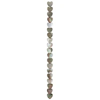 12 Pack: Gray Shell Heart Beads, 10mm by Bead Landing™