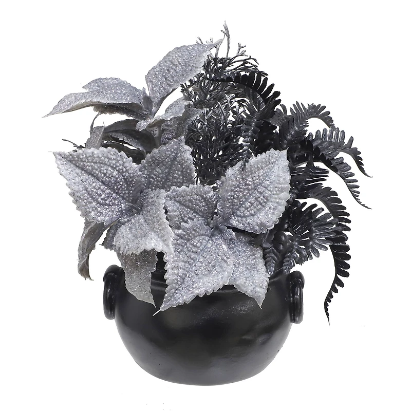 8" Potted Fern Mix in Cauldron by Ashland®