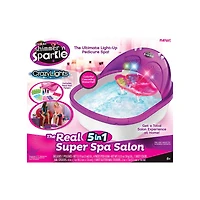 Cra-Z-Art Shimmer 'N Sparkle Crazy Lights The Real 5-in-1 Super Spa Salon
