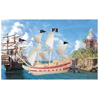 University Games Pirate Ship 139 Piece Wooden Puzzle