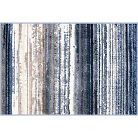 Blue Multi Stripe Area Rug by Ashland