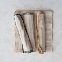 Hello Honey® Cotton Double Layer Burp Cloths with Embroidered Edge, 4ct.