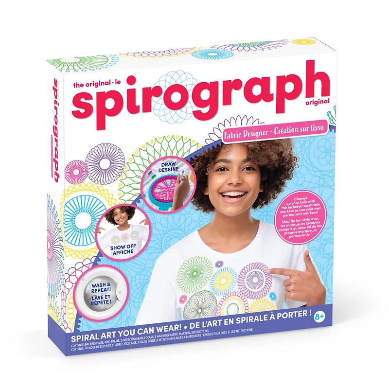 The Original Spirograph® Fabric Designer