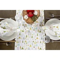 DII® 108" Holiday Woods Printed Table Runner