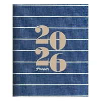 2026 Denim Large Monthly Planner
