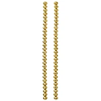 12 Pack: Hamilton Gold Antique Metal Rondelle Beads, 6mm by Bead Landing™