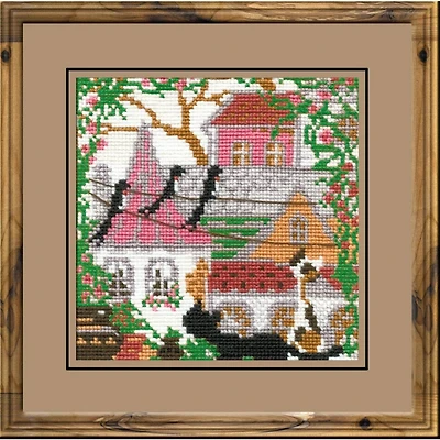 RIOLIS City & Cats Summer Counted Cross Stitch Kit R612