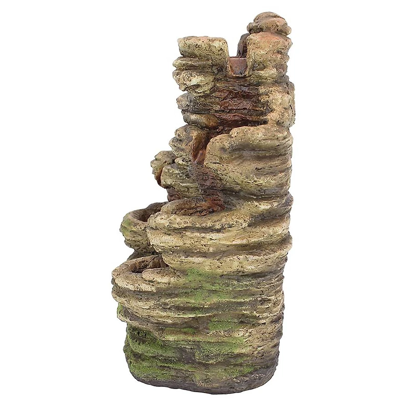 Design Toscano Horseshoe Bend Illuminated Garden Fountain