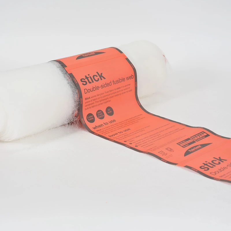 Stick Double Sided Fusible Interfacing Roll, 20" x 40yd.