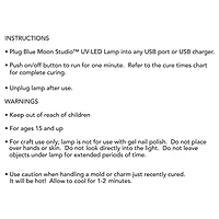 Blue Moon Studio™ UV Resin Craft White Curing USB Lamp
