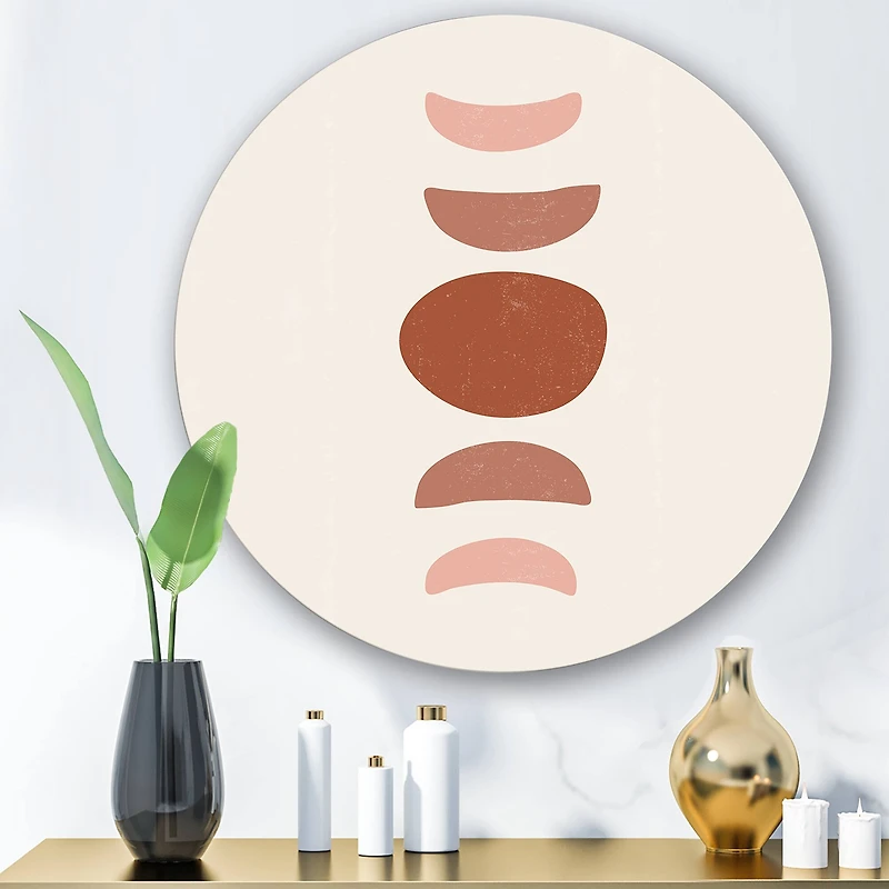 Designart - Minimal Moon Phases