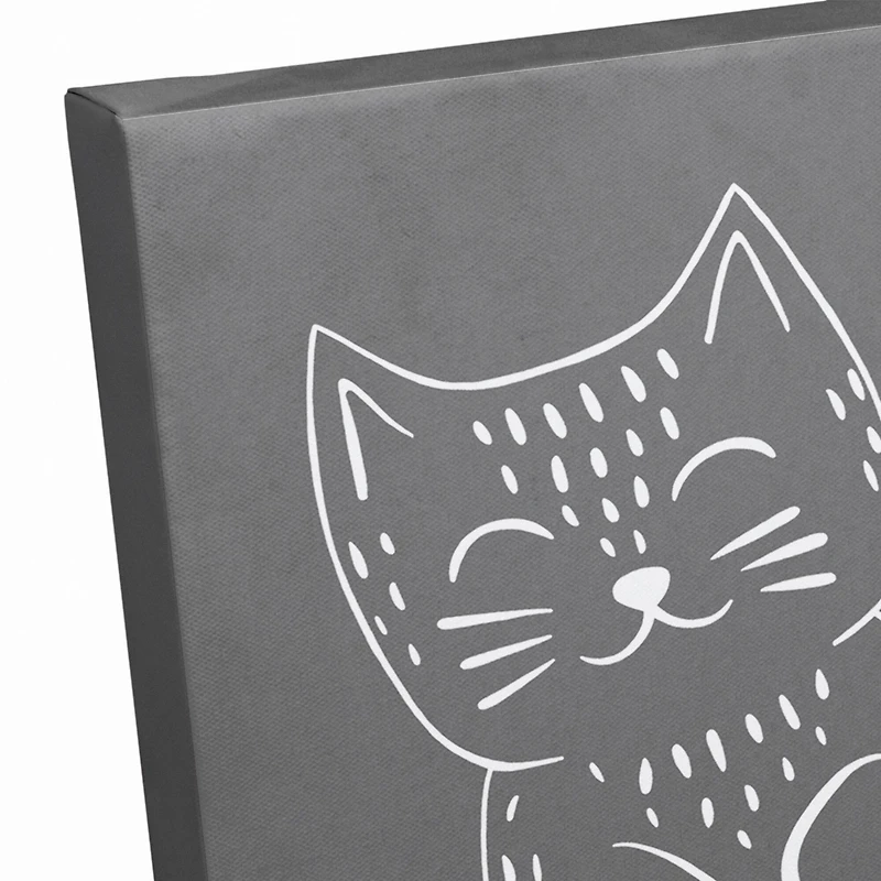 Cat Belly Rub Canvas Wall Art