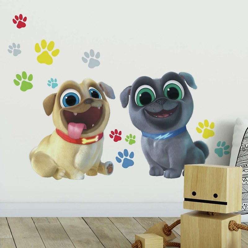 RoomMates Puppy Dog Pals Peel & Stick Giant Wall Decals