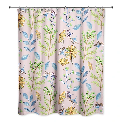 Spring Flowers Shower Curtain