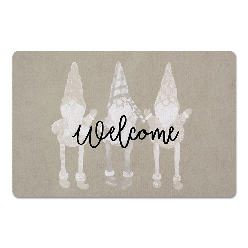 Gnome Welcome 27x18 Floor Mat