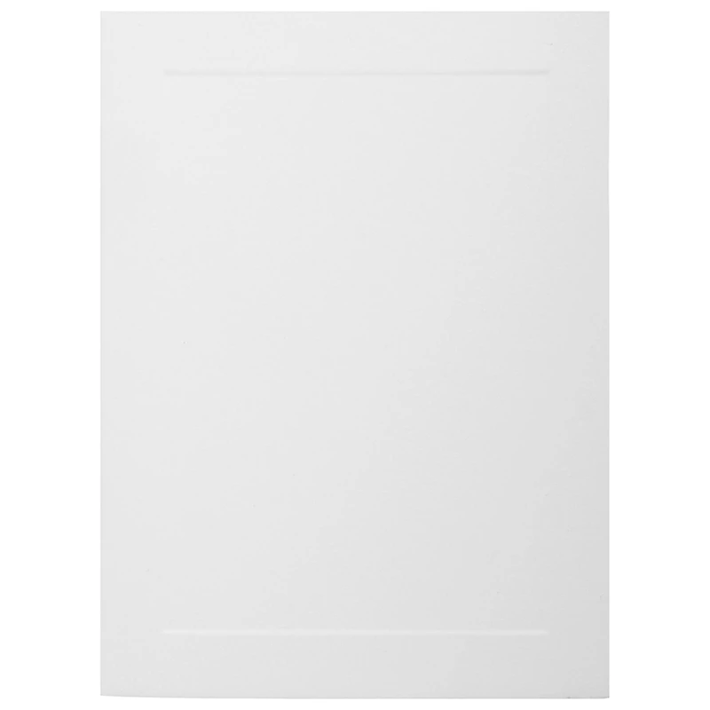 JAM Paper 4.62" x 6.25" Bright White Wove Panel Blank Foldover Cards