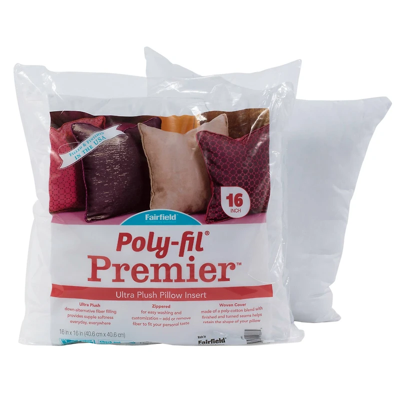 Poly-Fil® Premier™ 8ct. Pillow Insert