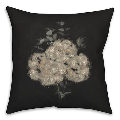 Moody Hydrangeas 18" x 18" Indoor/Outdoor Pillow