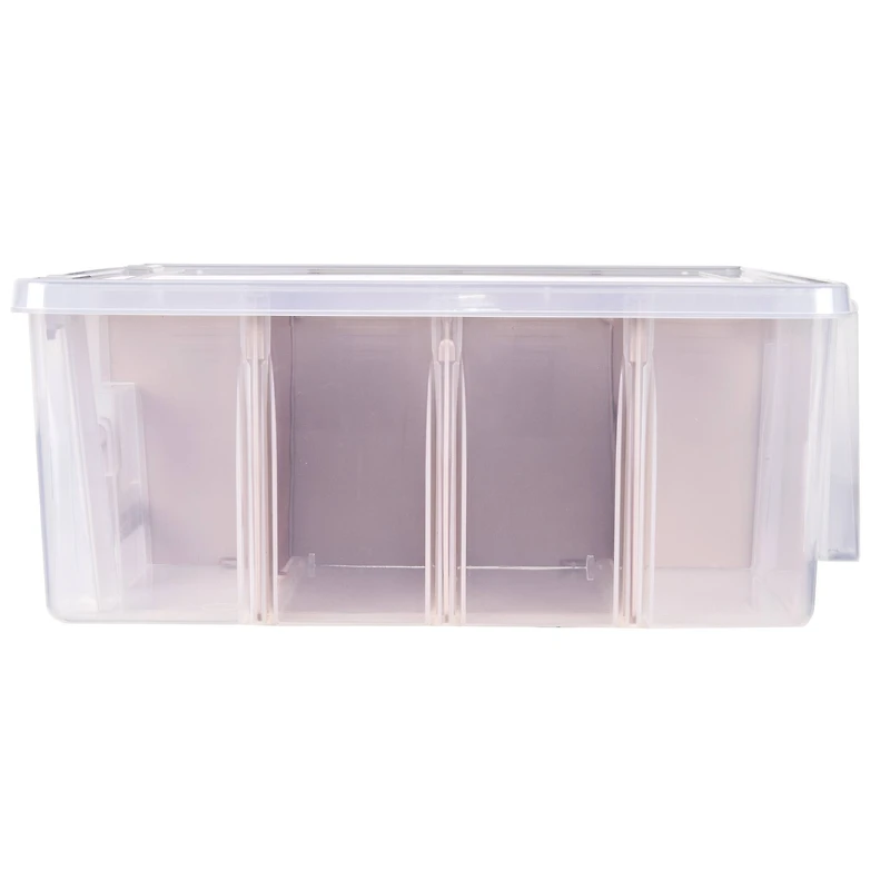 ArtBin® Rose Gold Super Satchel™ Double Deep Storage Bin with Dividers