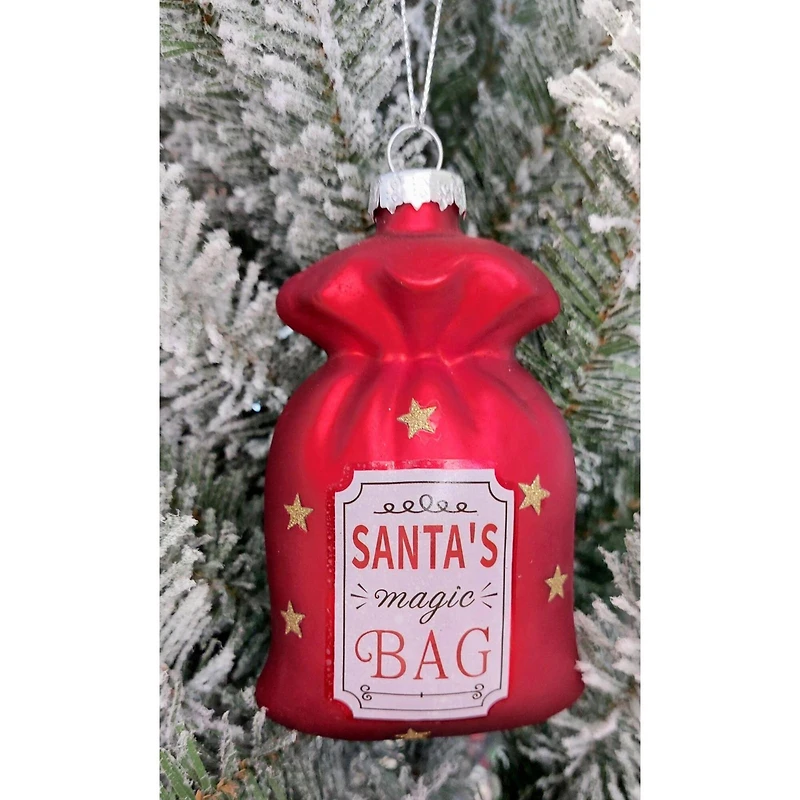 Wizardi 11.81" Santa's Bag Christmas Ornament