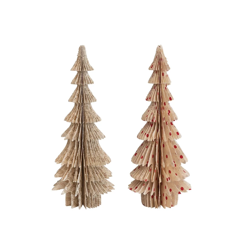 Hello Honey® 9" Paper Tree Set with Floral Pattern